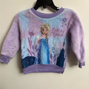 4/30$ Disney Frozen Themed Purple Kids Sweatshirt 2 years old